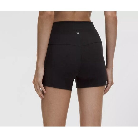 lululemon Align High-Rise Short 4" Black Women’s S 6 - Picture 1 of 8